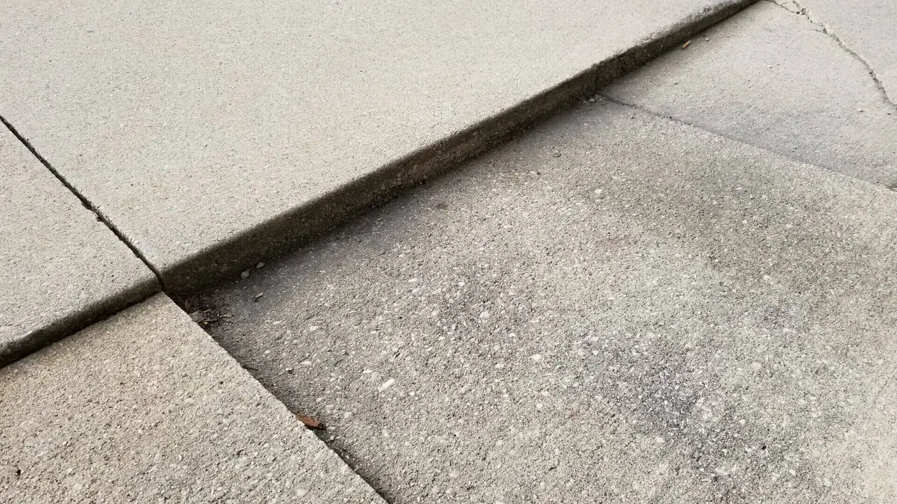 Law About Concrete Trip Hazard in Sacramento, CA