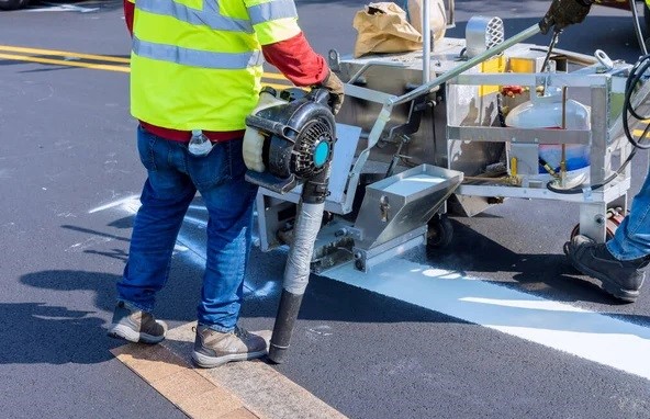 professional line striping